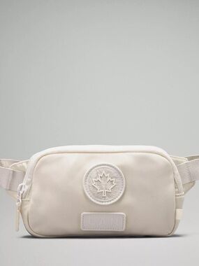 Lululemon Athletica Beige Future Legacy Mini Canada Crossbody Belt Bag